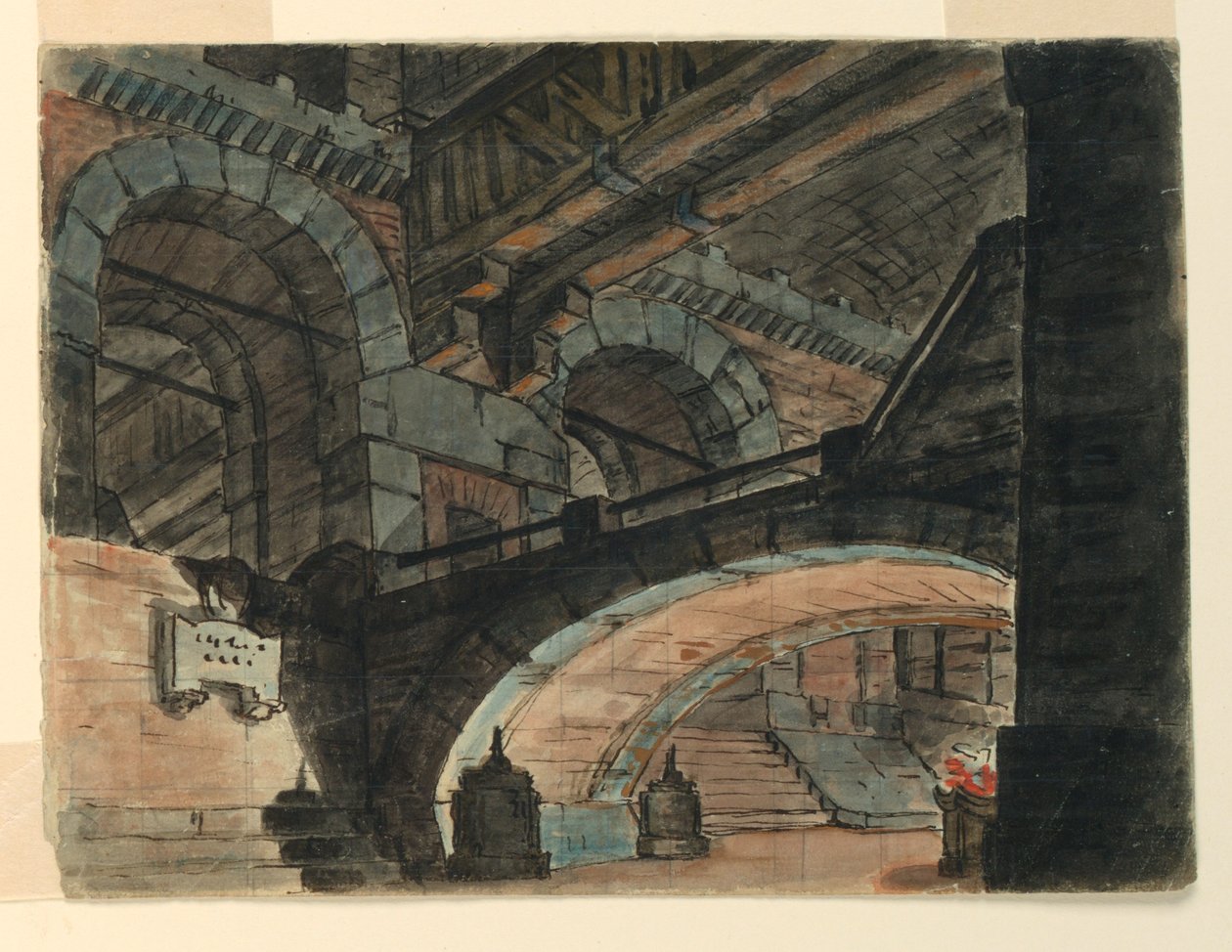 Décor de scène, intérieur d