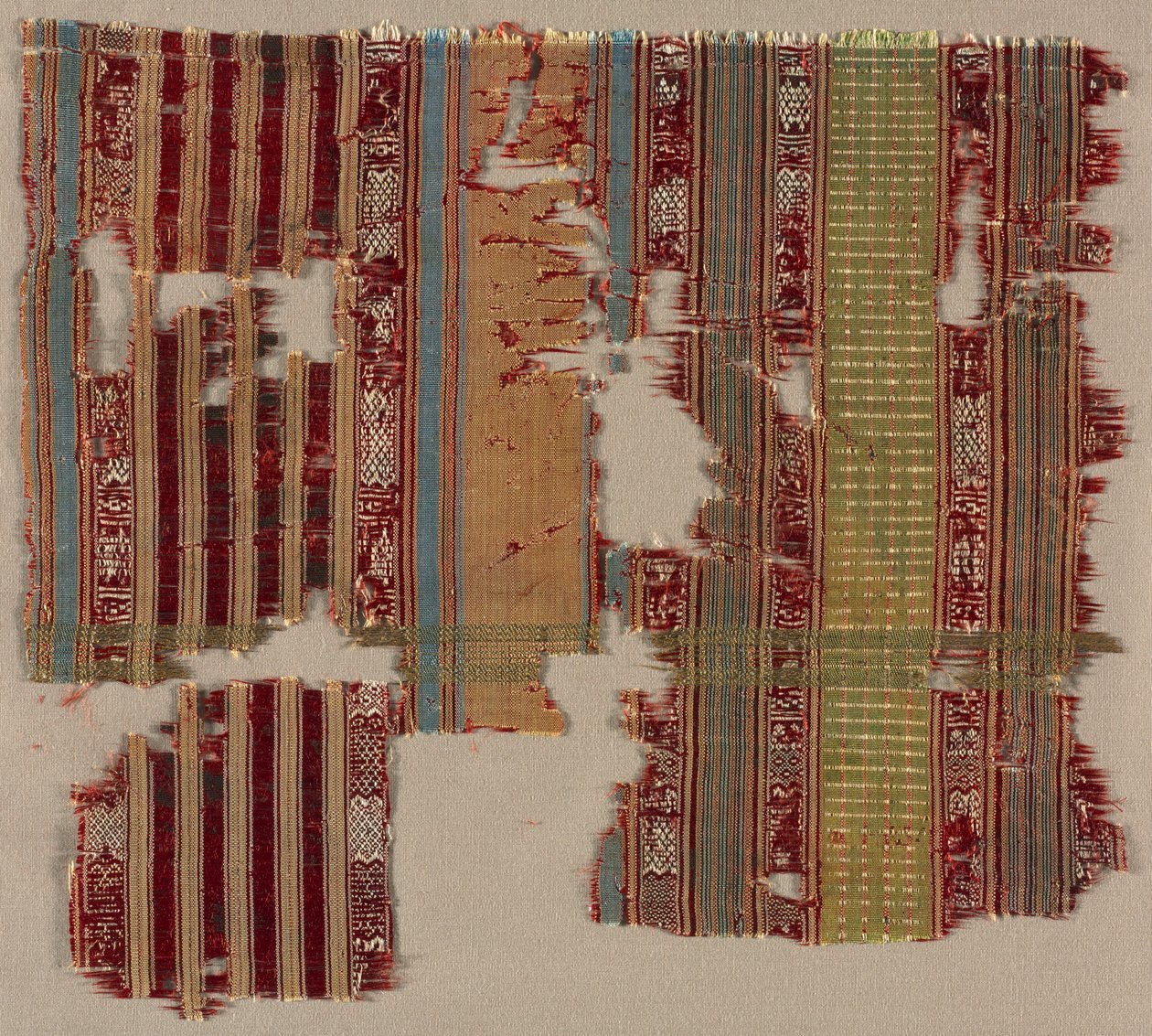 Fragment rayé - Unknown artist