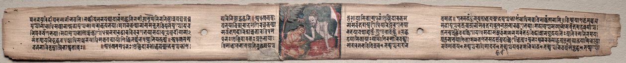 Sudhana et le Rishi Bhishmottaranirgosha: Folio 94 (recto), d