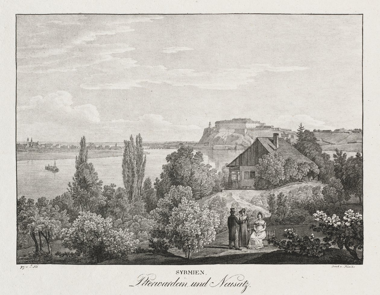 Syrmie, Peterwardein et Neusatz - Unknown artist