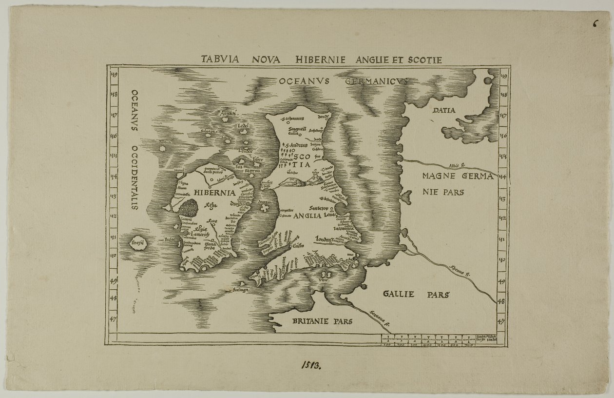 Tabuia Nova Hibernia Angleterre et Écosse - Unknown artist