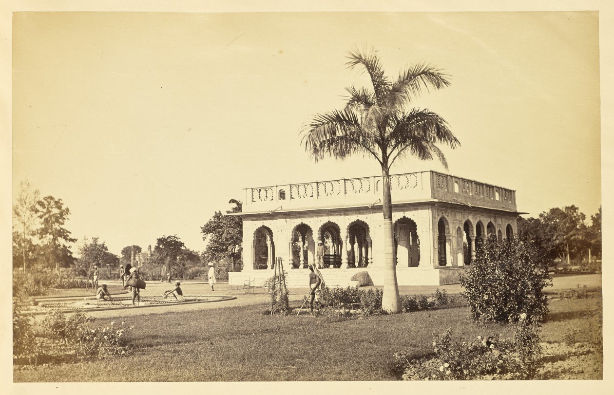 [Le Baradari à Wingfield Park, Lucknow] - Unknown artist