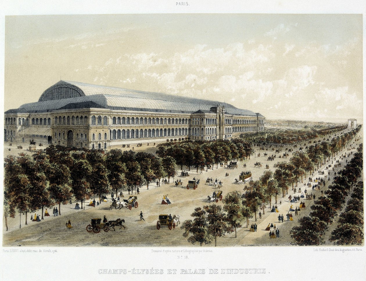 Les Champs-Élysées et le Palais de l
