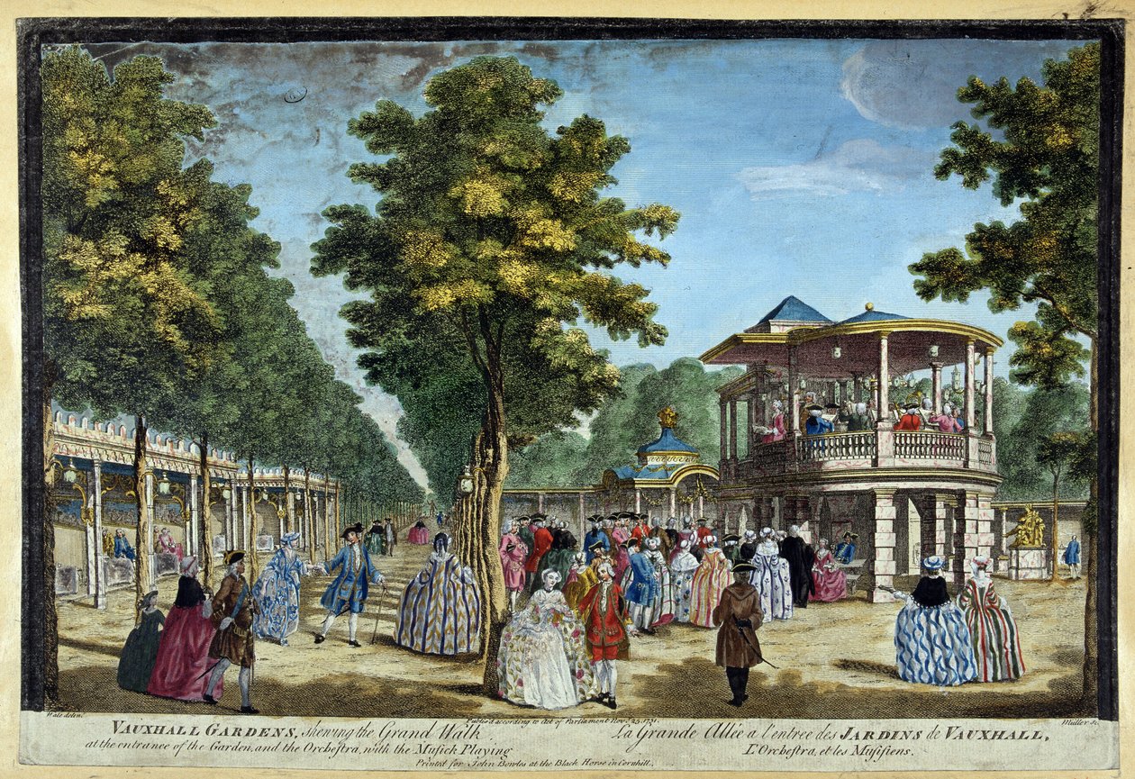 La grande allée à l