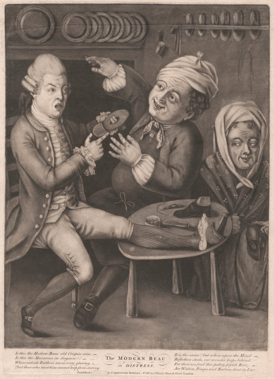 Le beau moderne en détresse - Unknown artist