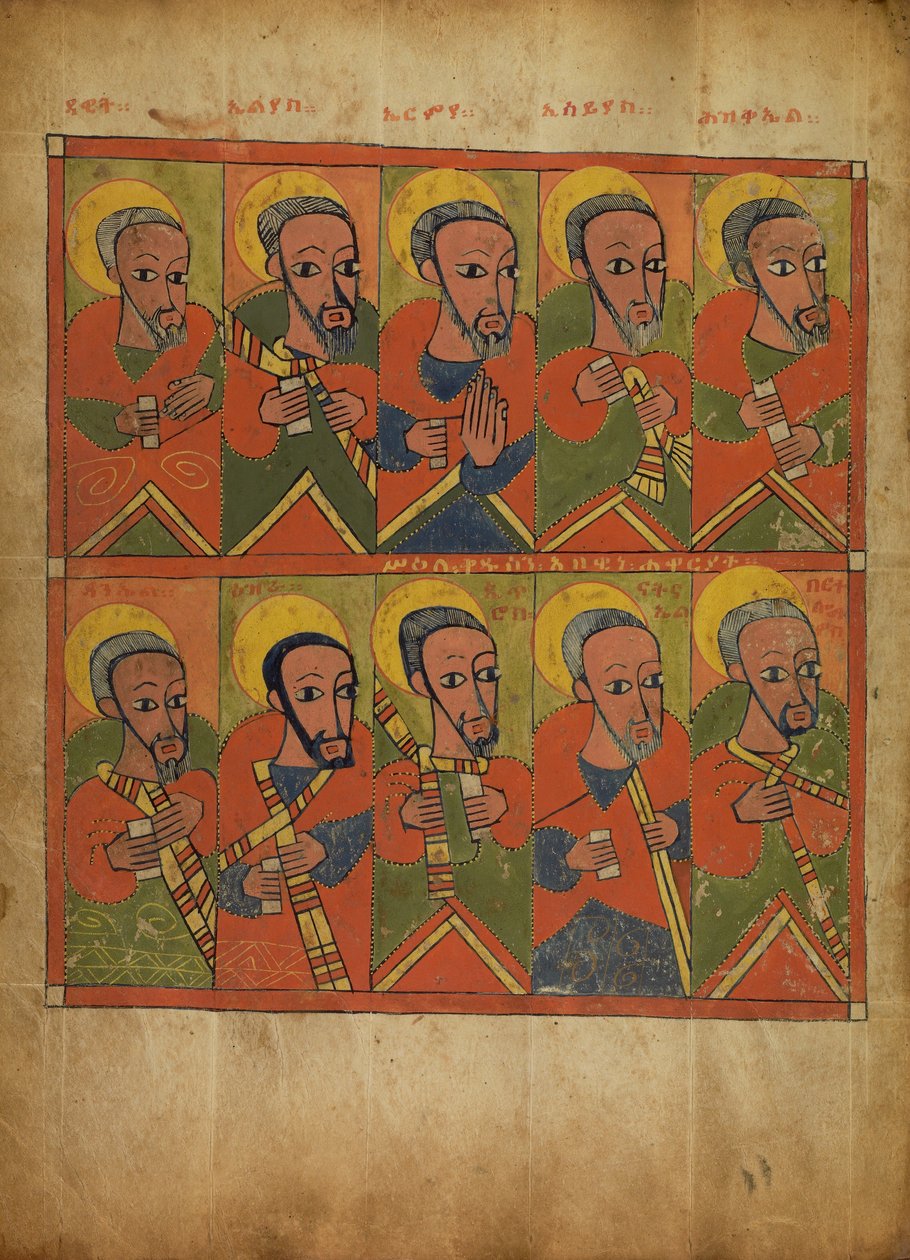 Les prophètes et les apôtres - Unknown artist