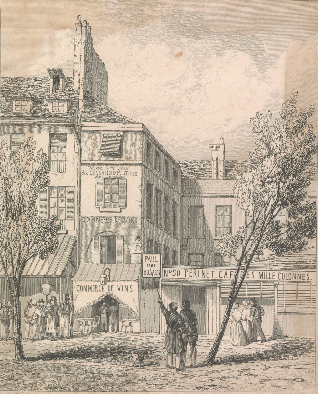 La Résidence de Jeschi dans le Boulevard du Temple, d