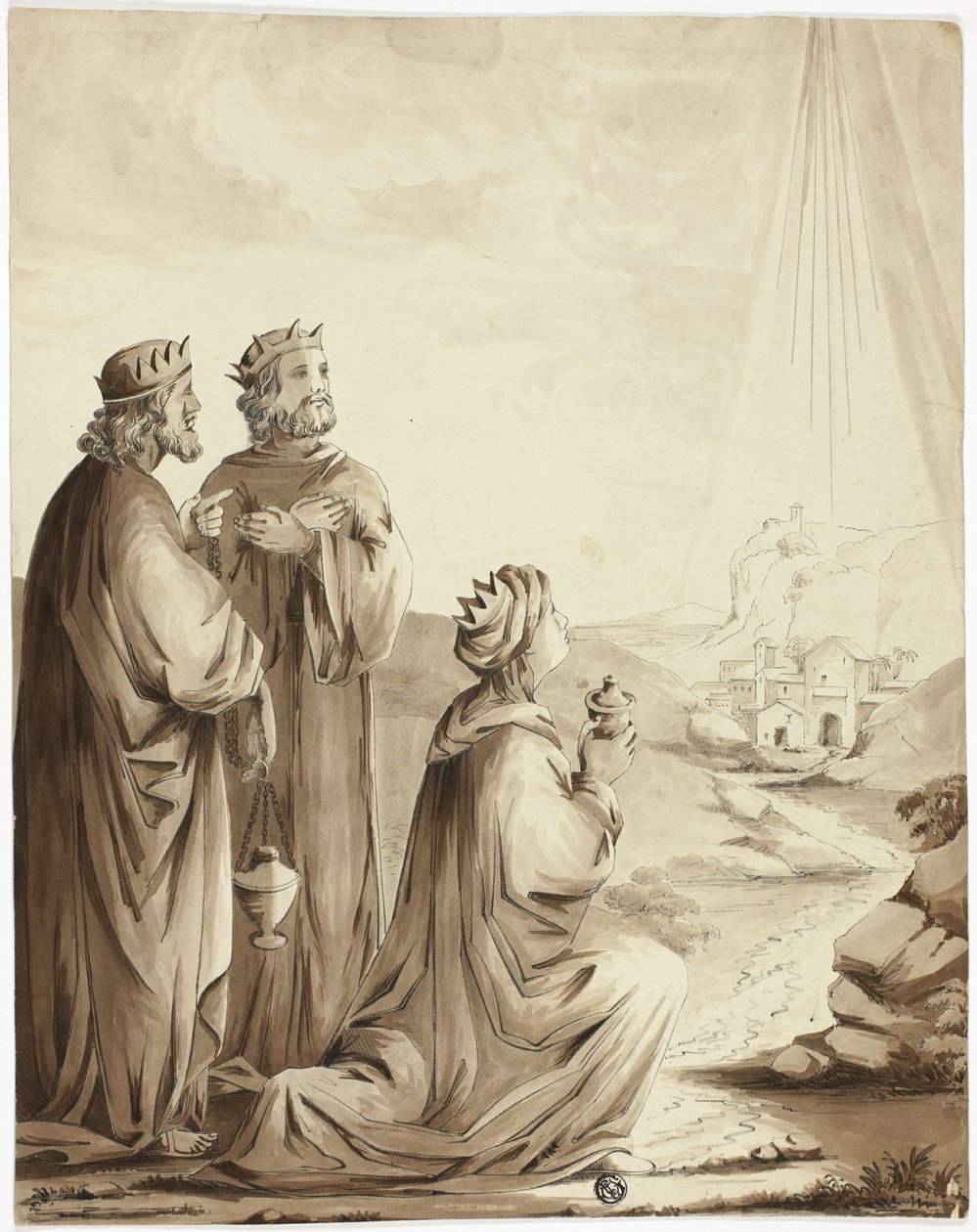 Les trois mages désignent l