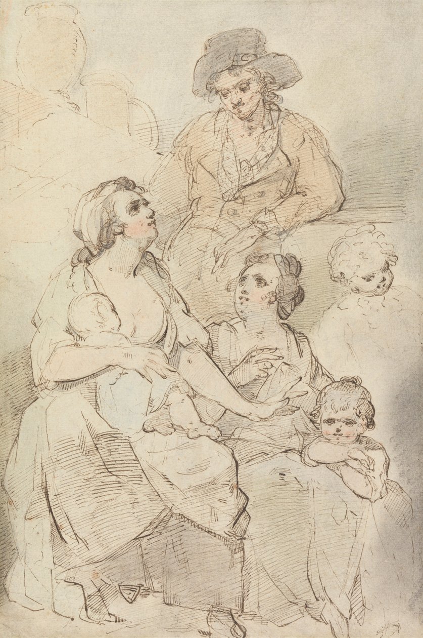La famille vertueuse - Unknown artist