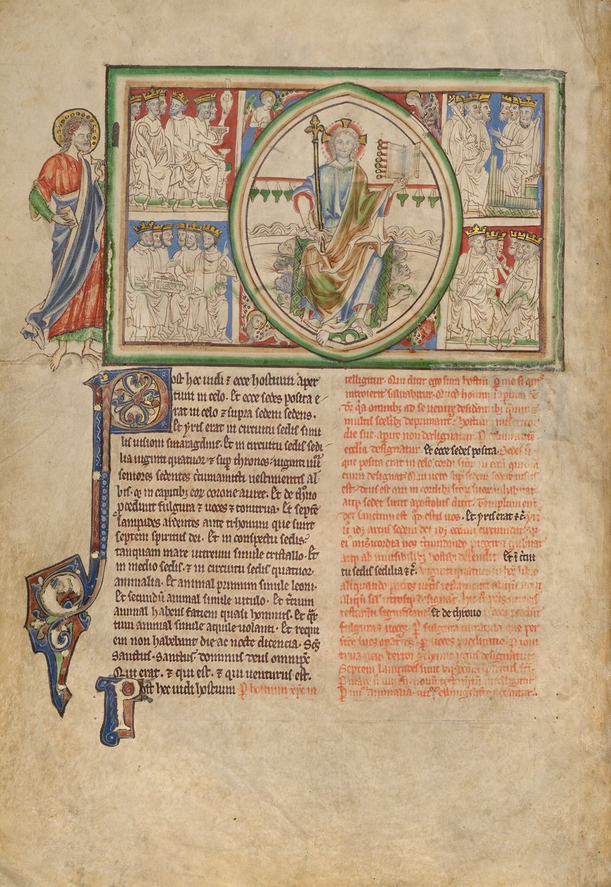 La vision du trône de Dieu et des vingt-quatre anciens - Unknown artist