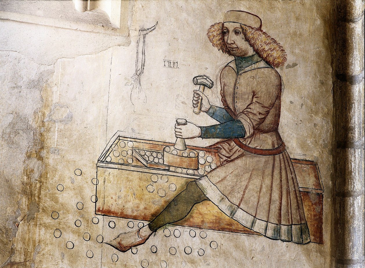 La frappe de la monnaie - Unknown artist