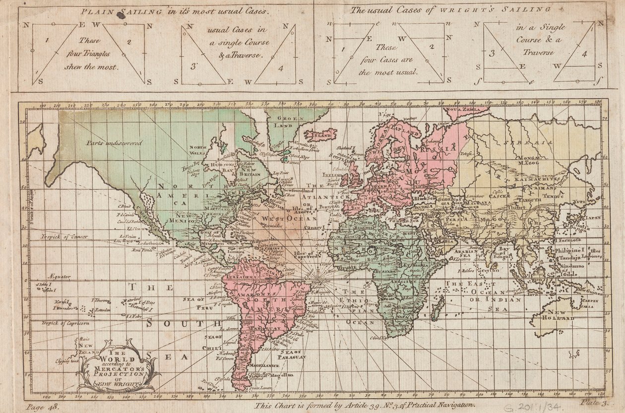 Le monde selon la projection de Mercator ou celle d