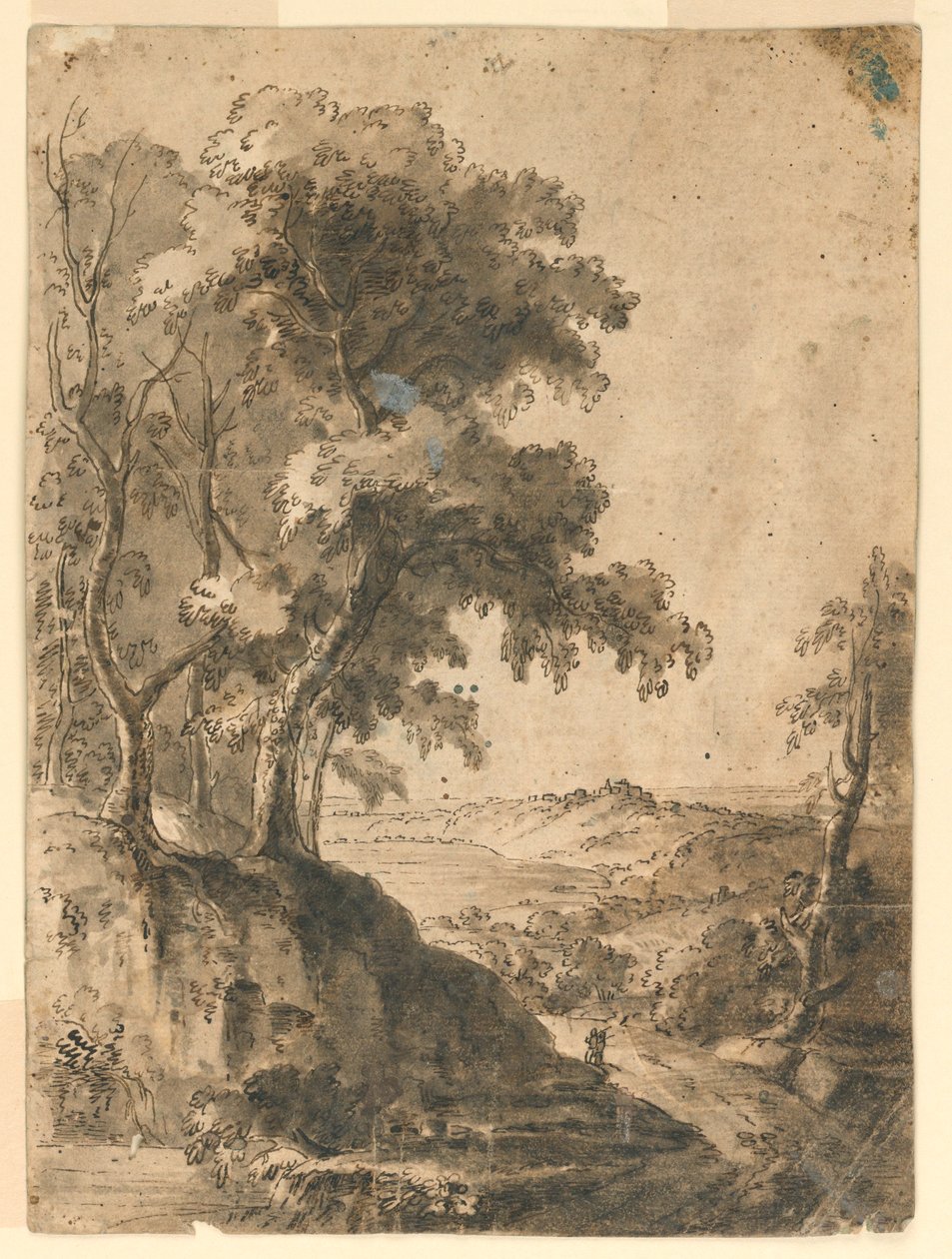 Arbre dans le paysage - Unknown artist