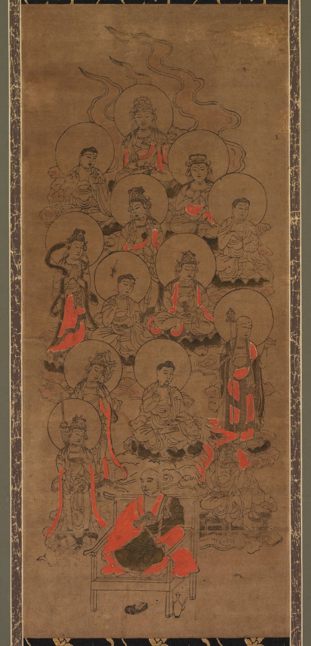 Douze Bouddhas et Kobo Daishi (Jusanbutsu) - Unknown artist