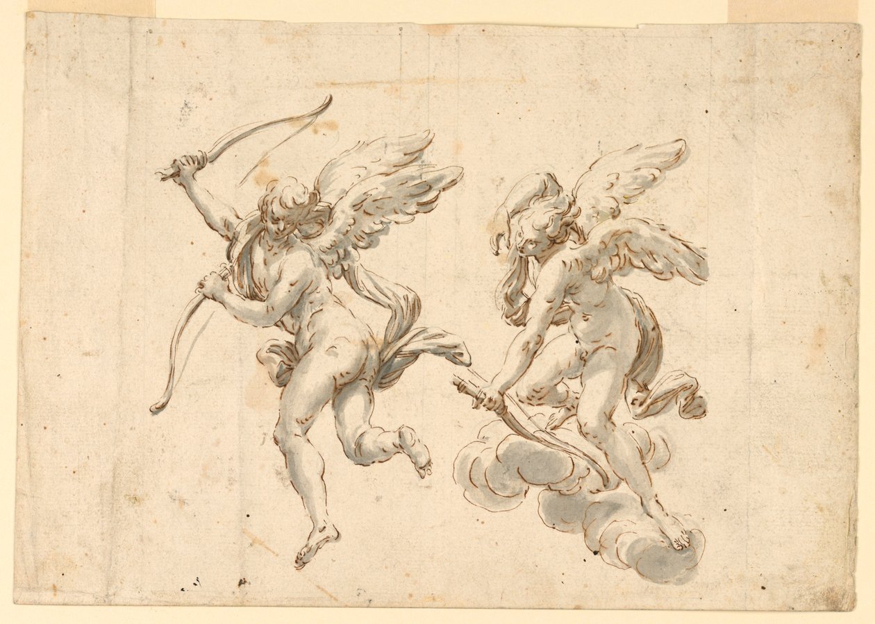 Deux cupidons - Unknown artist