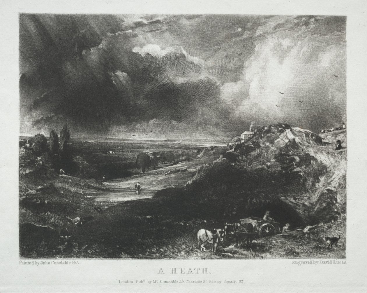 Divers sujets de paysage, caractéristiques du paysage anglais d
