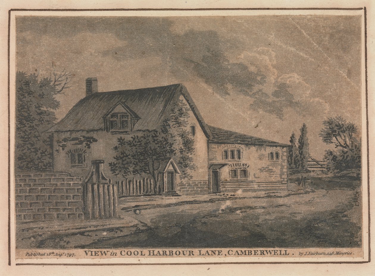 Vue dans Cool Harbour Lane, Camberwell - Unknown artist