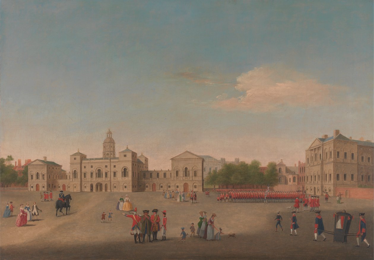 Vue de Horse Guards et Whitehall - Unknown artist