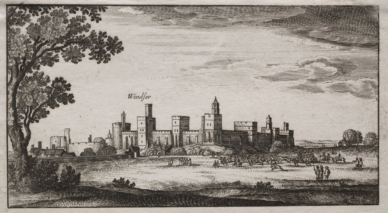 Château de Windsor depuis le Sud-Est - Unknown artist
