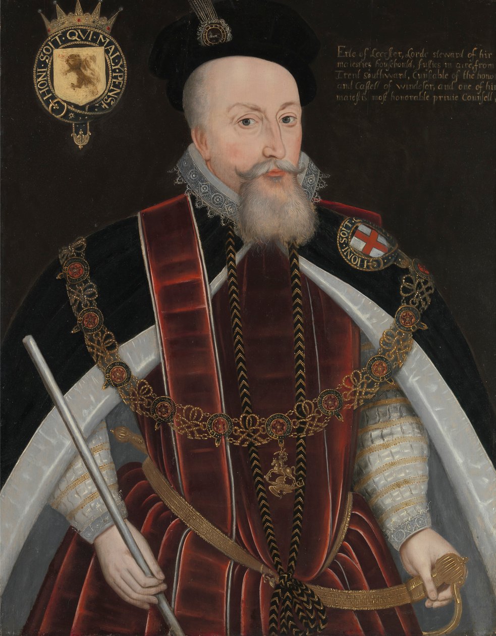 Robert Dudley, premier comte de Leicester (1532/3-1588) - Unknown artist, sixteenth century