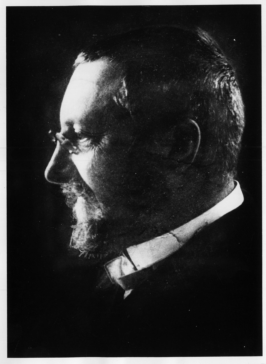 Alfred Binet, physiologiste et psychologue français, élève de Charcot (1857-1911) - Unknown photographer