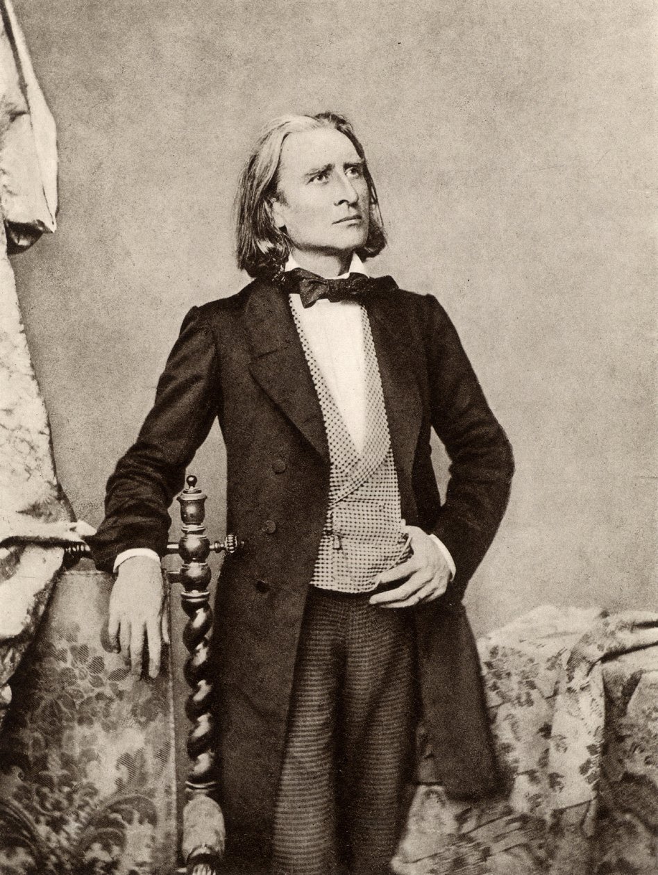 Franz Liszt (1811-1886) pianiste et compositeur hongrois - Unknown photographer