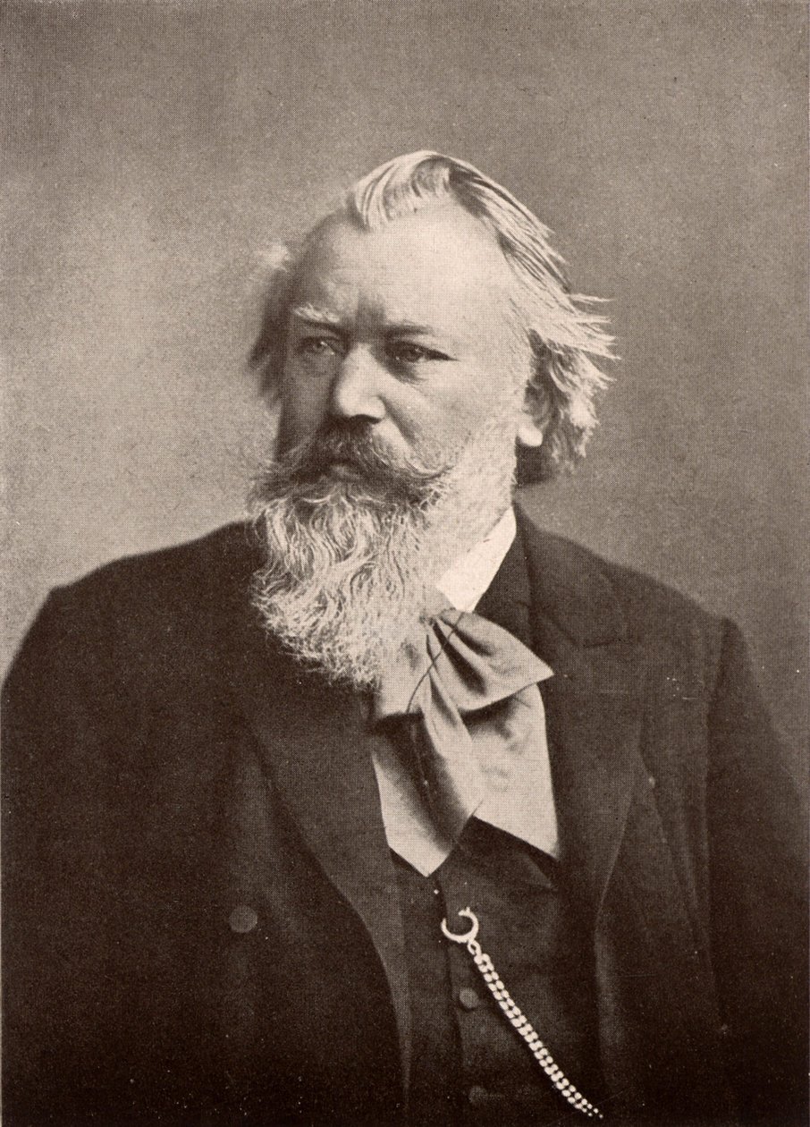 Johannes Brahms (1833-1897) - Unknown photographer