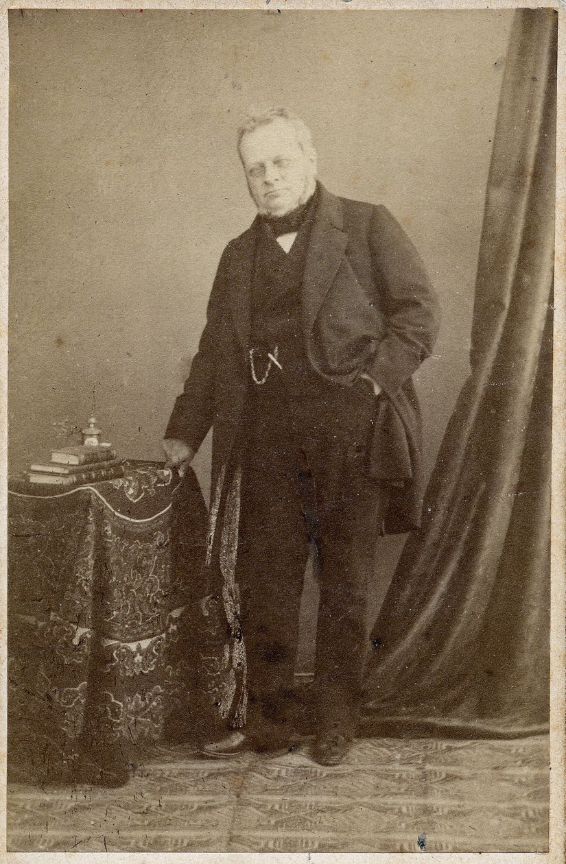Portrait du comte Camillo Benso de Cavour (1810-1861) - vers 1855 - Unknown photographer