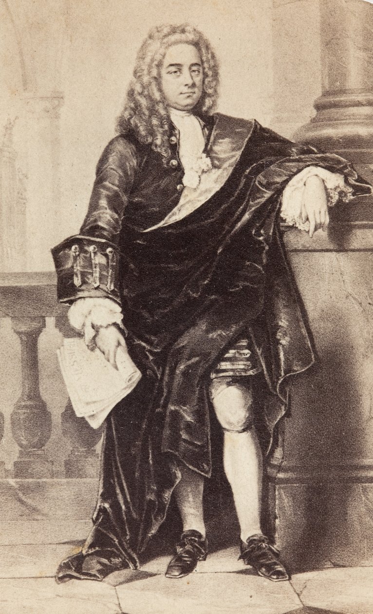 Portrait de George Frideric Handel - Unknown photographer