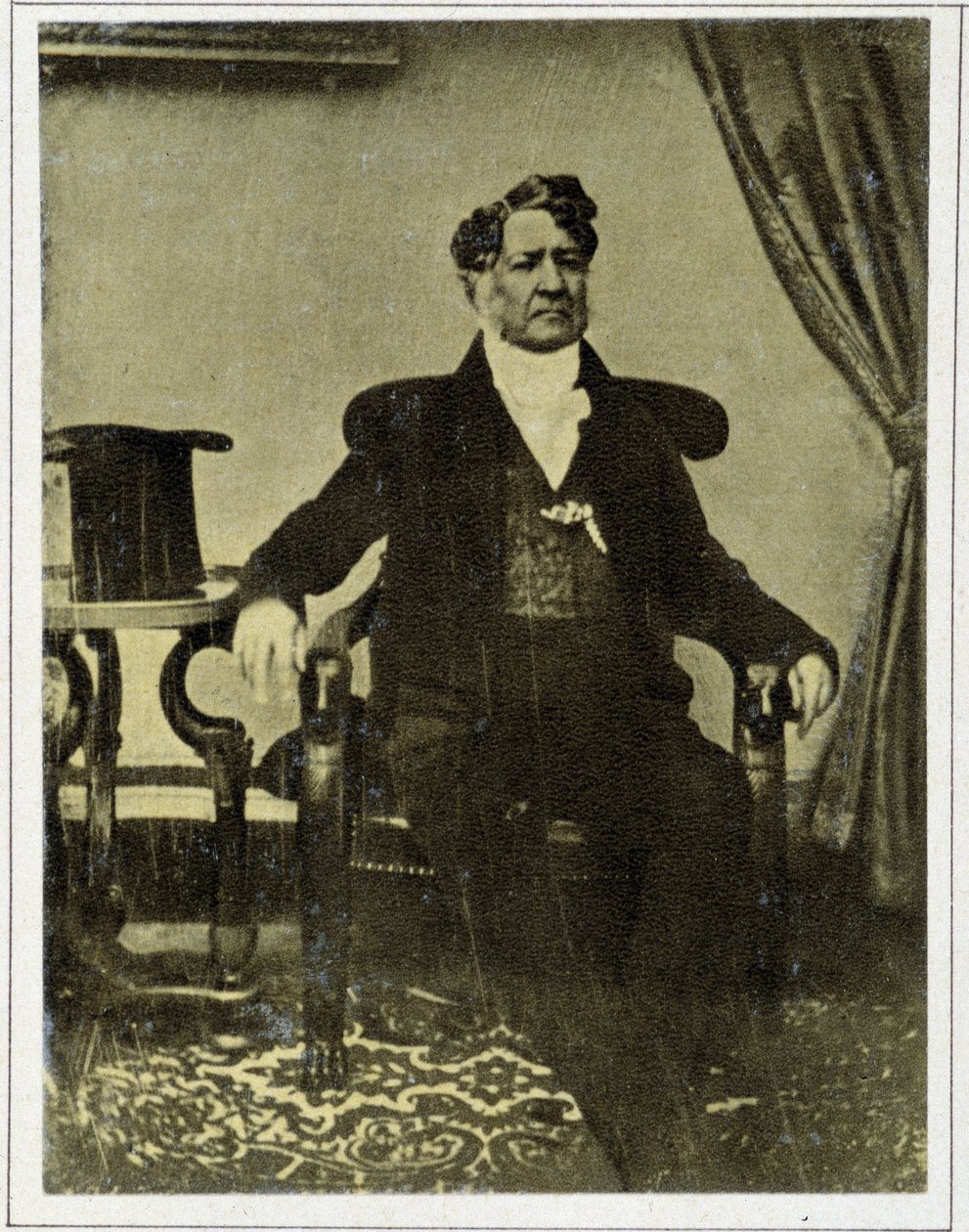 Portrait de Louis Philippe I (1773 - 1850) en 1845 - Unknown photographer