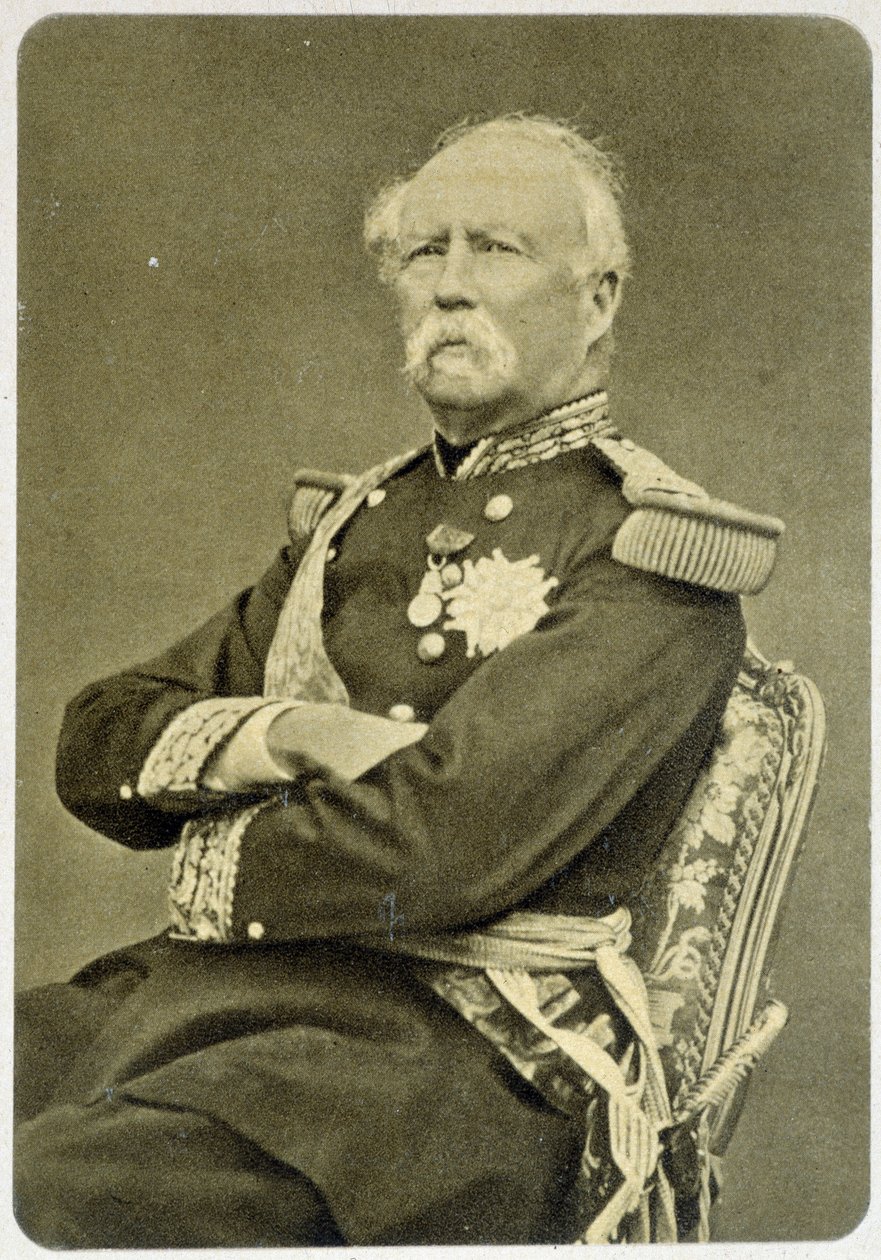 Portrait de Mac Mahon entre 1865 et 1875. - Unknown photographer