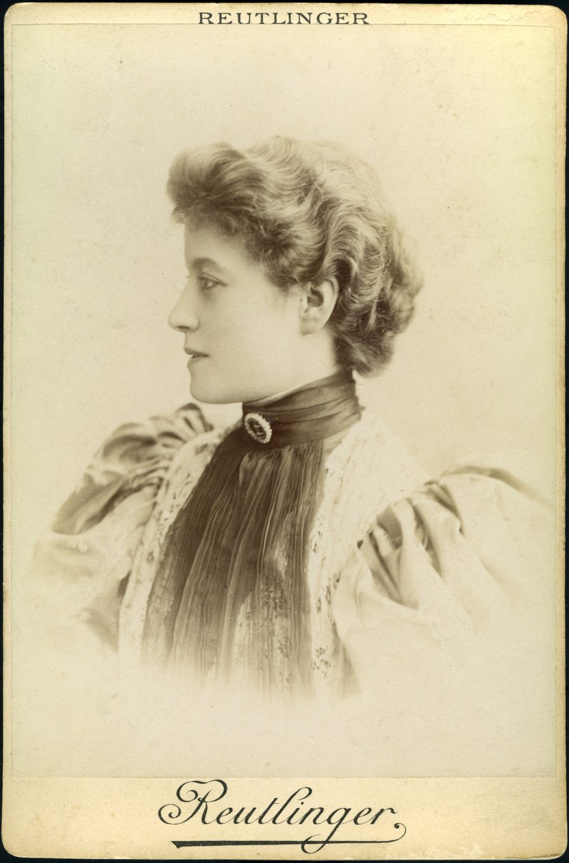 Portrait de la comédienne Melle Brandes (Marthe Brandes - Unknown photographer