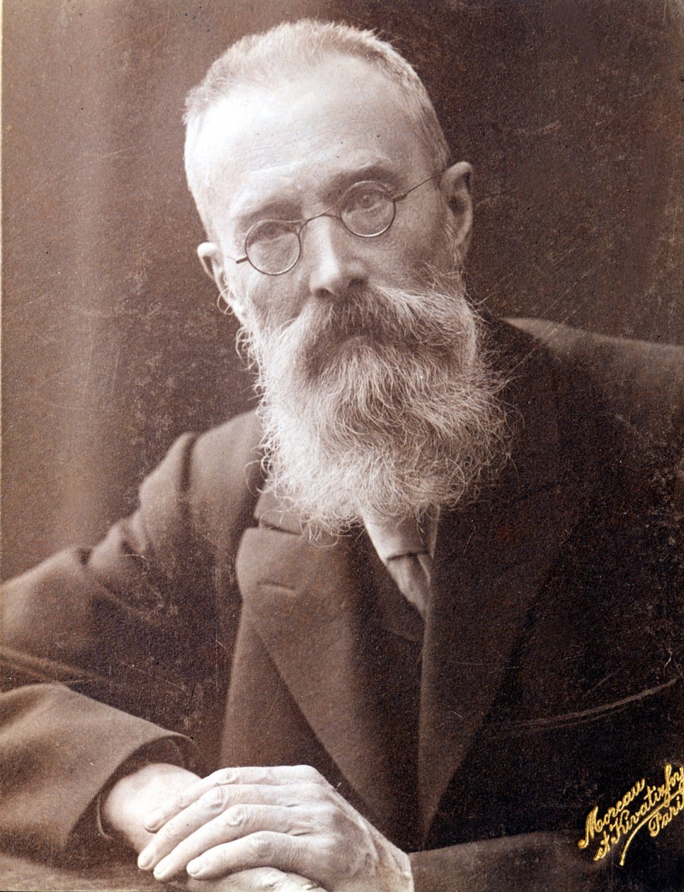 Portrait de Nikolaï Rimski-Korsakov - Unknown photographer