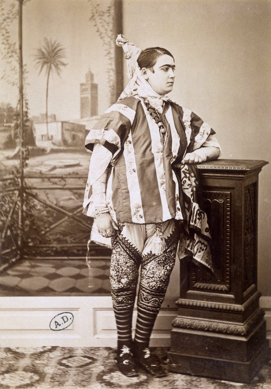 Portrait de femme juive tunisienne - Unknown photographer