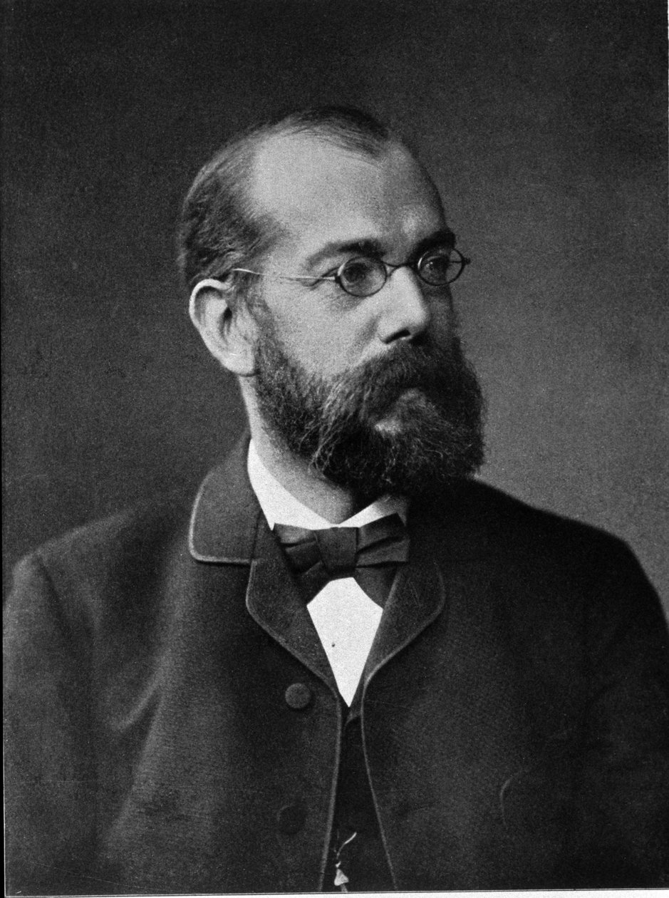 Portrait du médecin allemand Robert Koch (1843-1910) - Unknown photographer