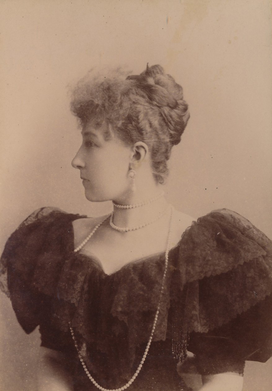 Princesse Stéphanie Clotilde Louise Herminie Marie Charlotte de Belgique (21 mai 1864 – 23 août 1945) - Unknown photographer