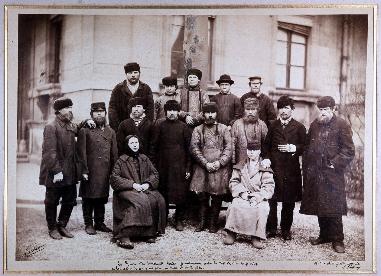 Russes de Smolensk, traités contre la rage - Unknown photographer