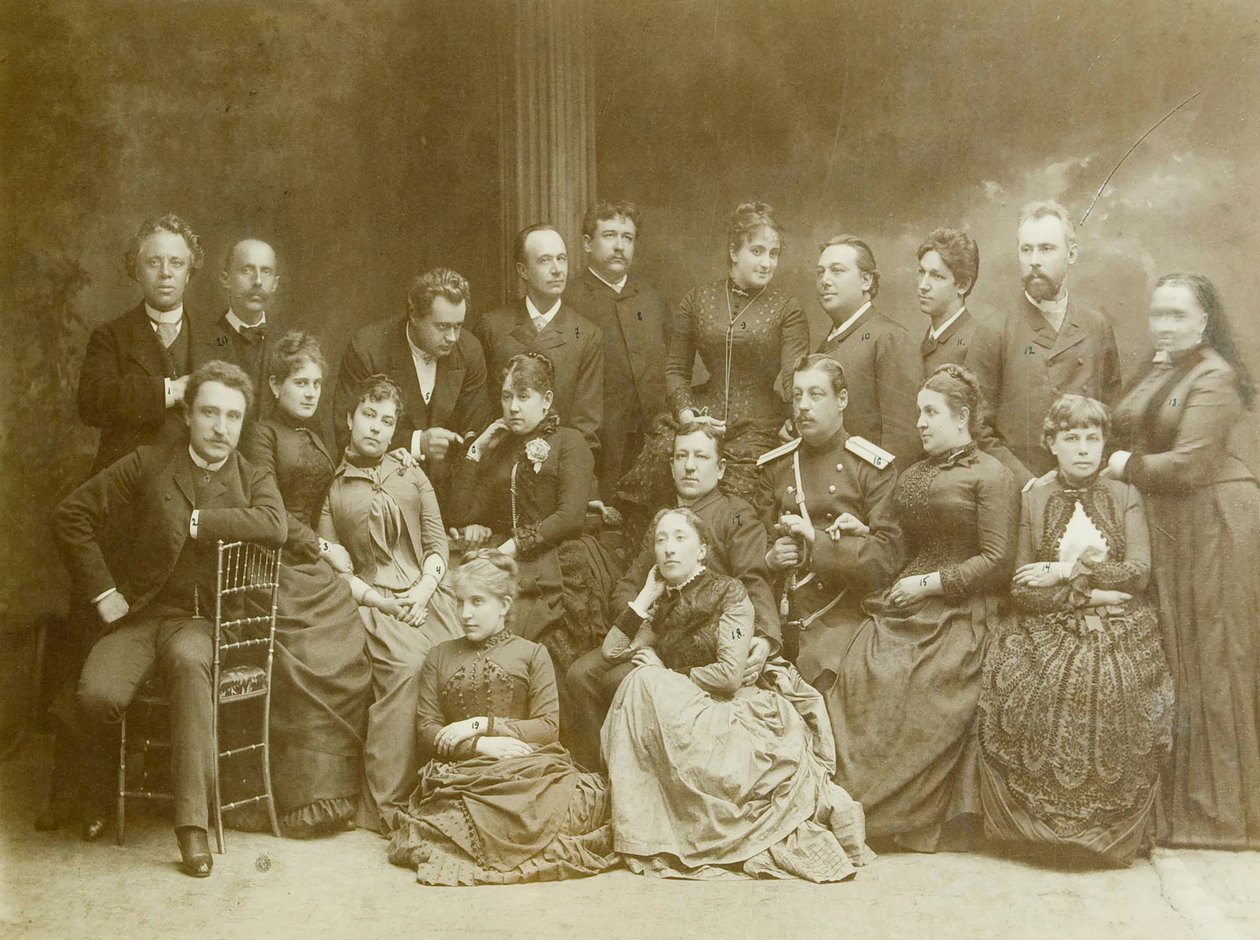 Le premier groupe de théâtre dramatique à Varsovie - Unknown photographer