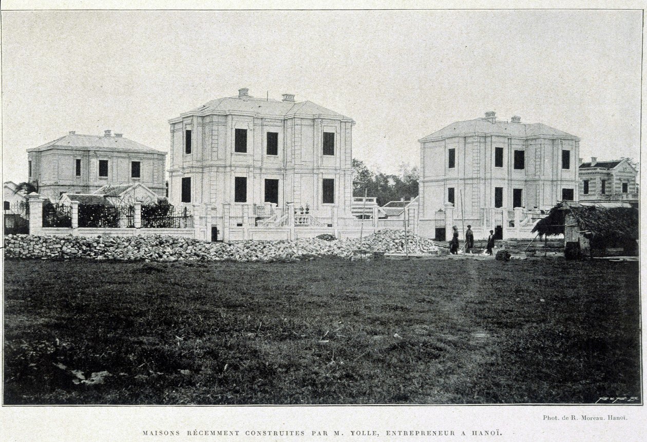 Maisons de ville construites à Hanoï par l
