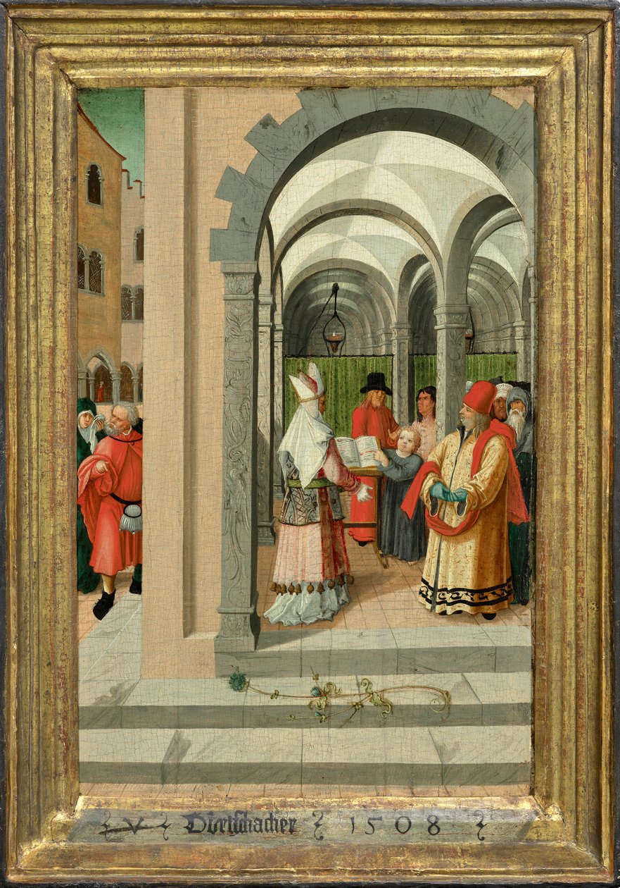 Jésus de douze ans dans le temple - Urban Görtschacher