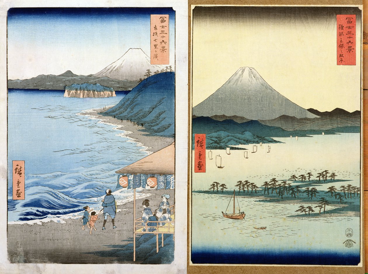 Montagnes et littoral, deux vues de 