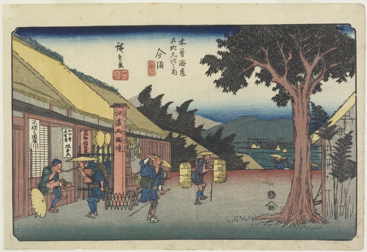 No. 60 Imazu, 1830-1844 - Utagawa Hiroshige