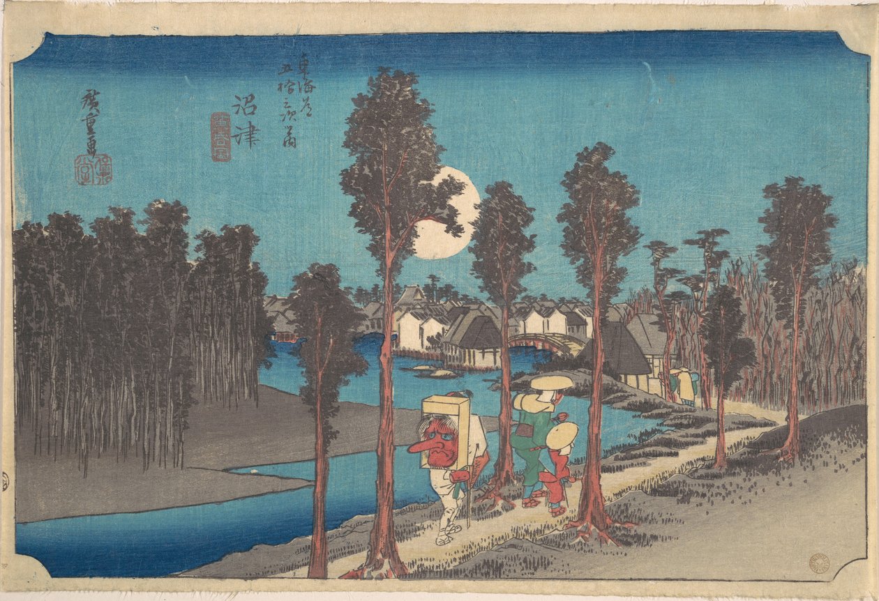 Numazu Ki Kure - Utagawa Hiroshige