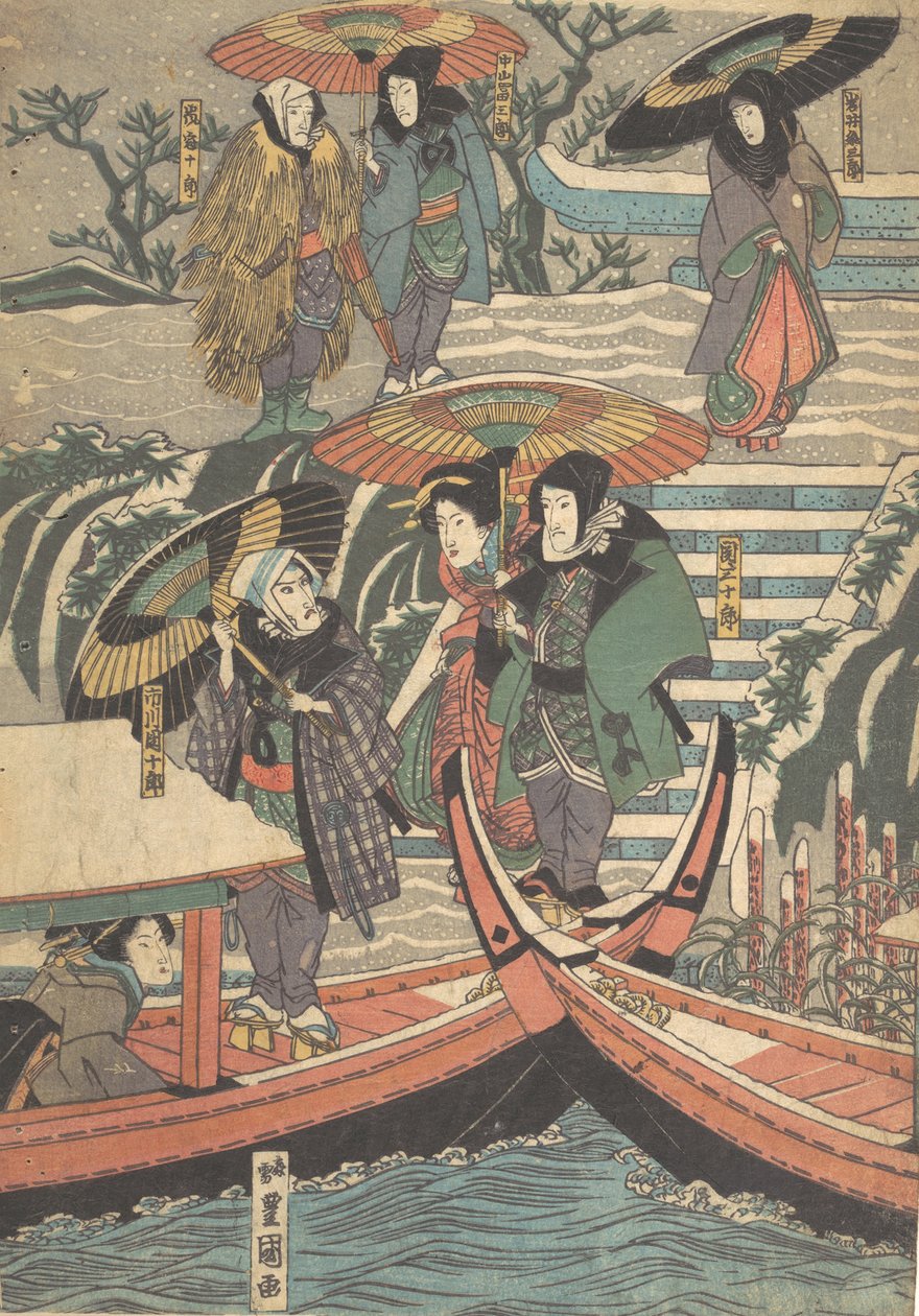 Impression, 19e siècle - Utagawa Kunisada