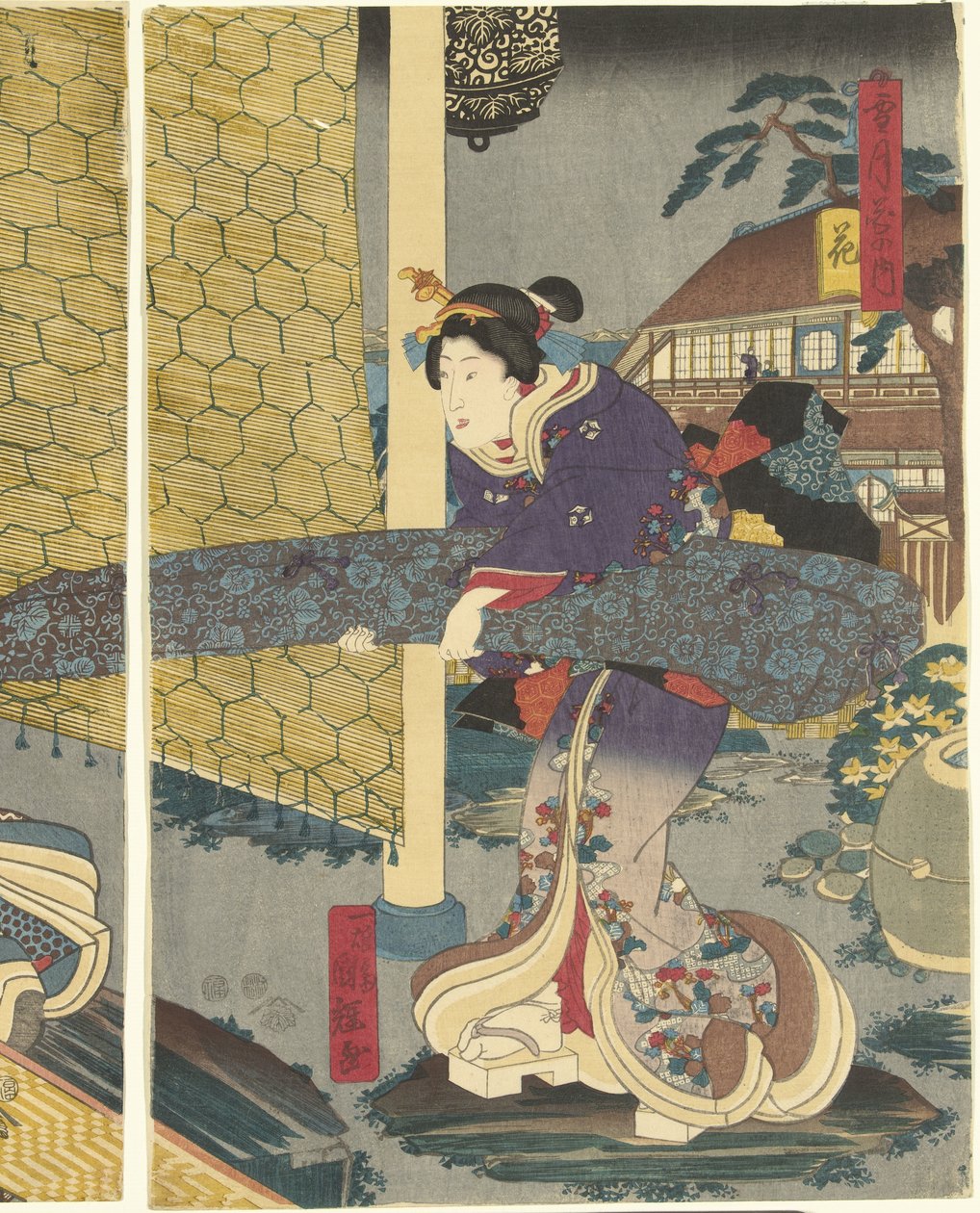 Fleurs - Utagawa Kuniteru