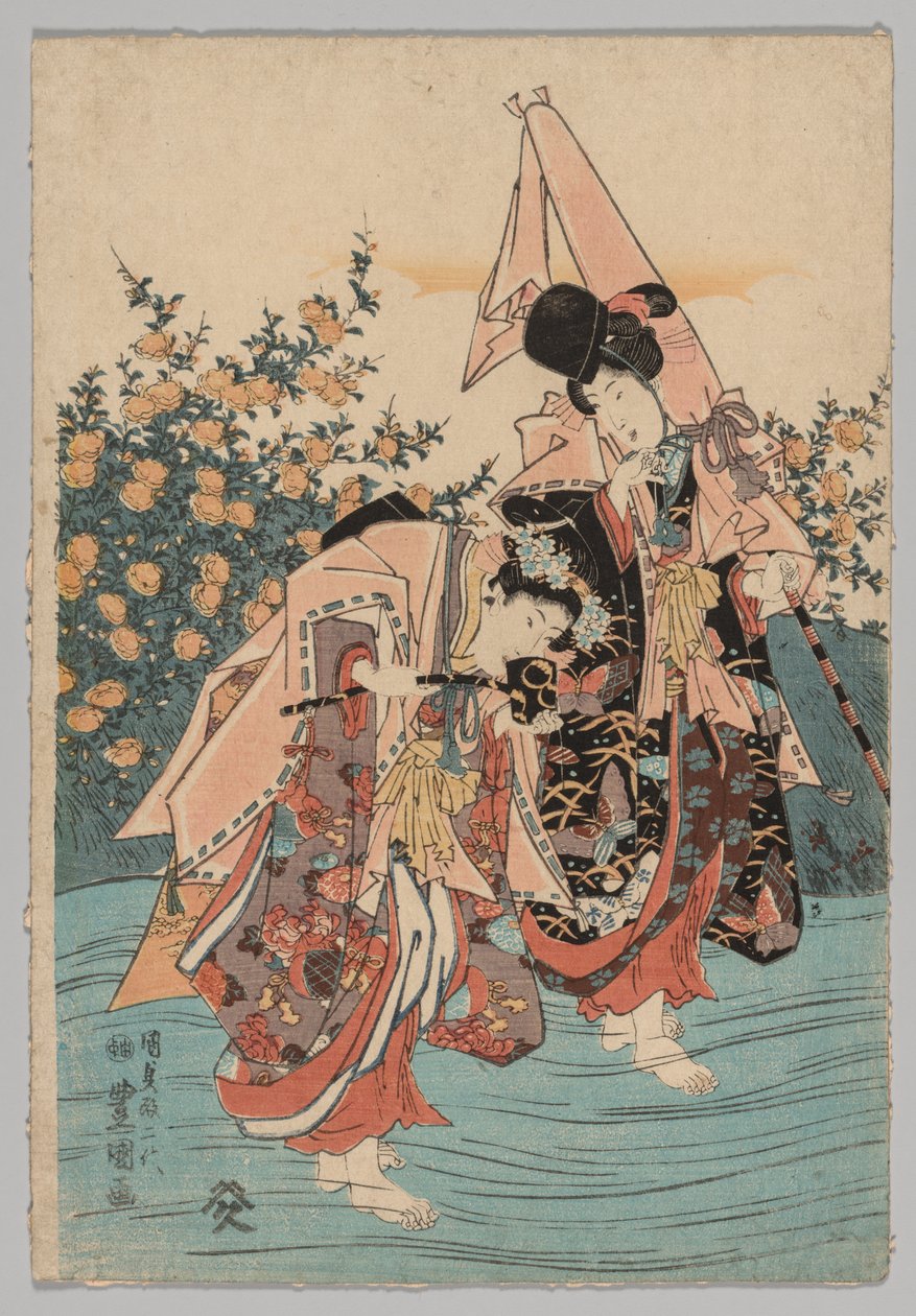 Acteurs - Utagawa Toyokuni