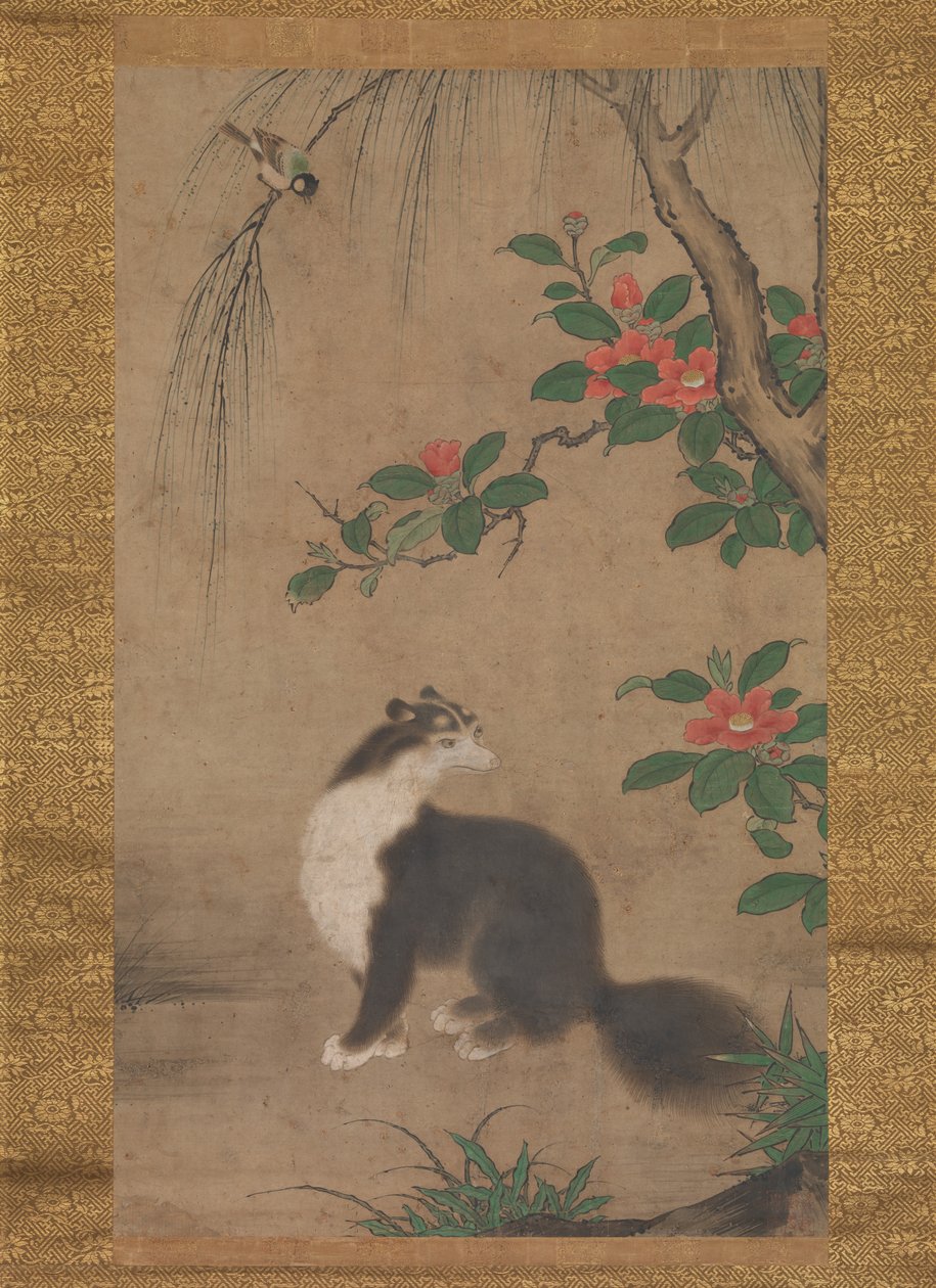 Chat musqué, seconde moitié du 16ème siècle - Uto Gyoshi