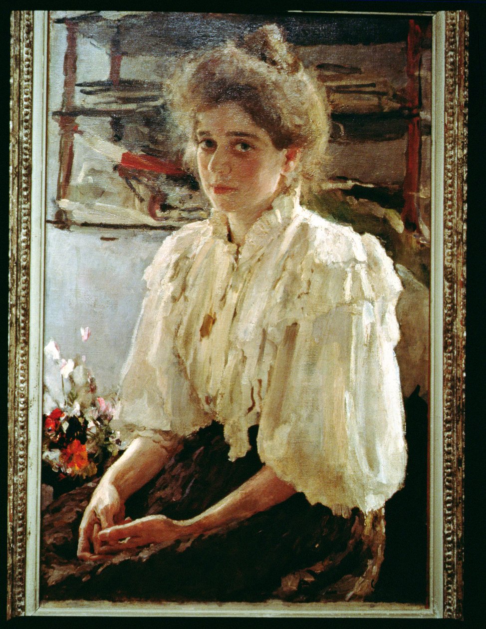 Portrait de Madame Lwoff, 1895 - Valentin Aleksandrovich Serov