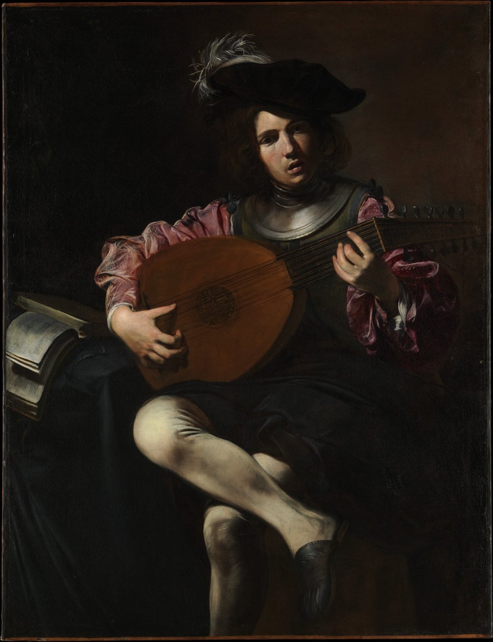 Joueur de luth - Valentin de Boulogne