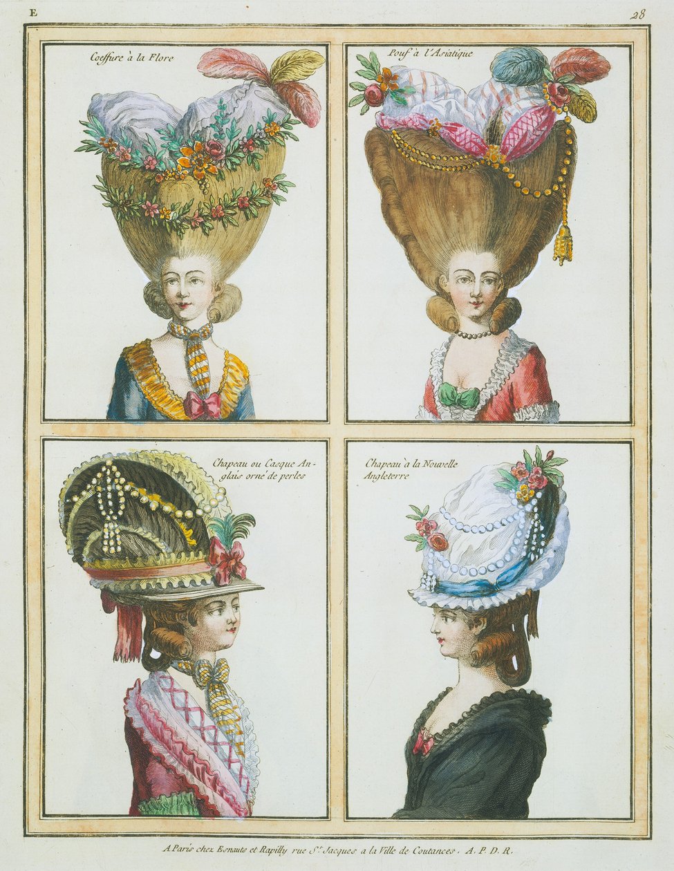 Galerie des modes et costumes français ... (volume I) - Various Artists